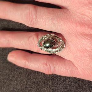 Sarah Coventry vintage cocktail ring